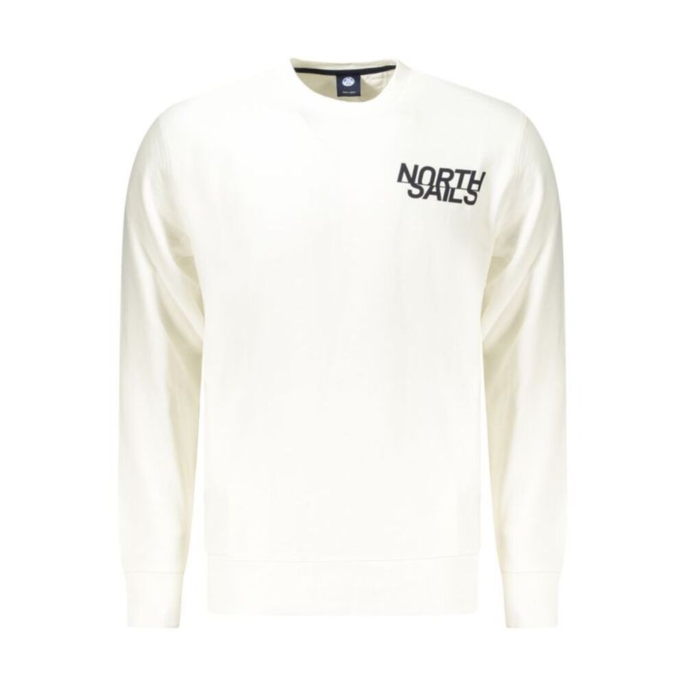 North Sails White Cotton Men's Men's Sweatshirt